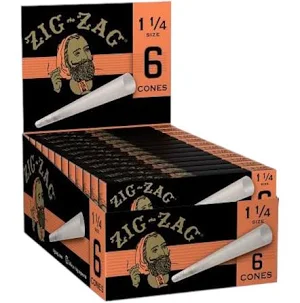 Photograph of product: Zig Zag | Pre Rolled Cones |