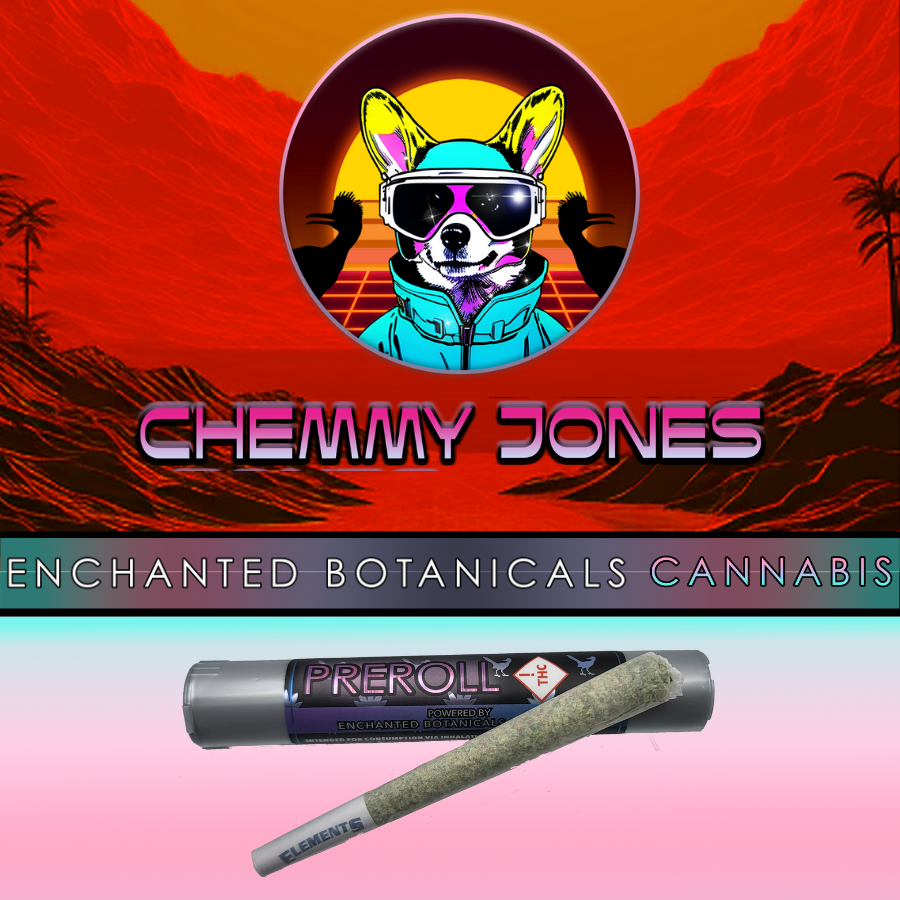 Photograph of product: Chemmy Jones (S) - ALL FLOWER  Preroll 1g