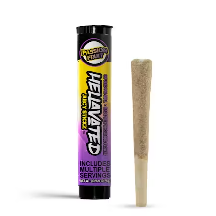 Photograph of product: Juicy Stickz Passion Fruit Infused Pre-Roll