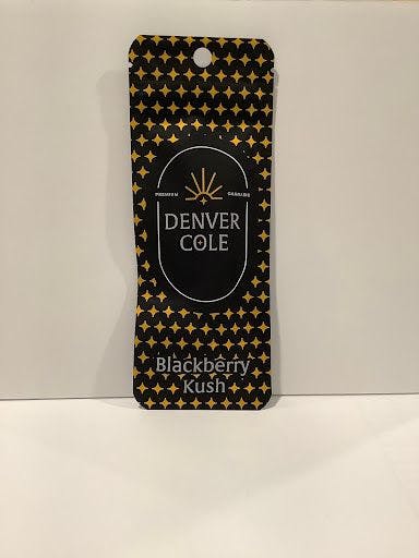 Photograph of product: Denver Cole - Blackberry Kush - 1G Vape Cart