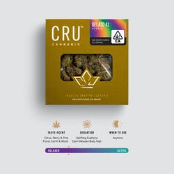 Photograph of product: Cru - Gelato 41 Flower (3.5g)