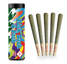 Photograph of product: Cali-Blaze | Kickback 5-Pack | Orange Cookie Chem (I)