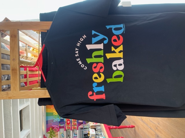 Photograph of product: Freshly Baked T Shirt   Black   Xl