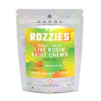 Photograph of product: Rozzies Tropical Fast Acting Live Rosin Gummies (S/H)