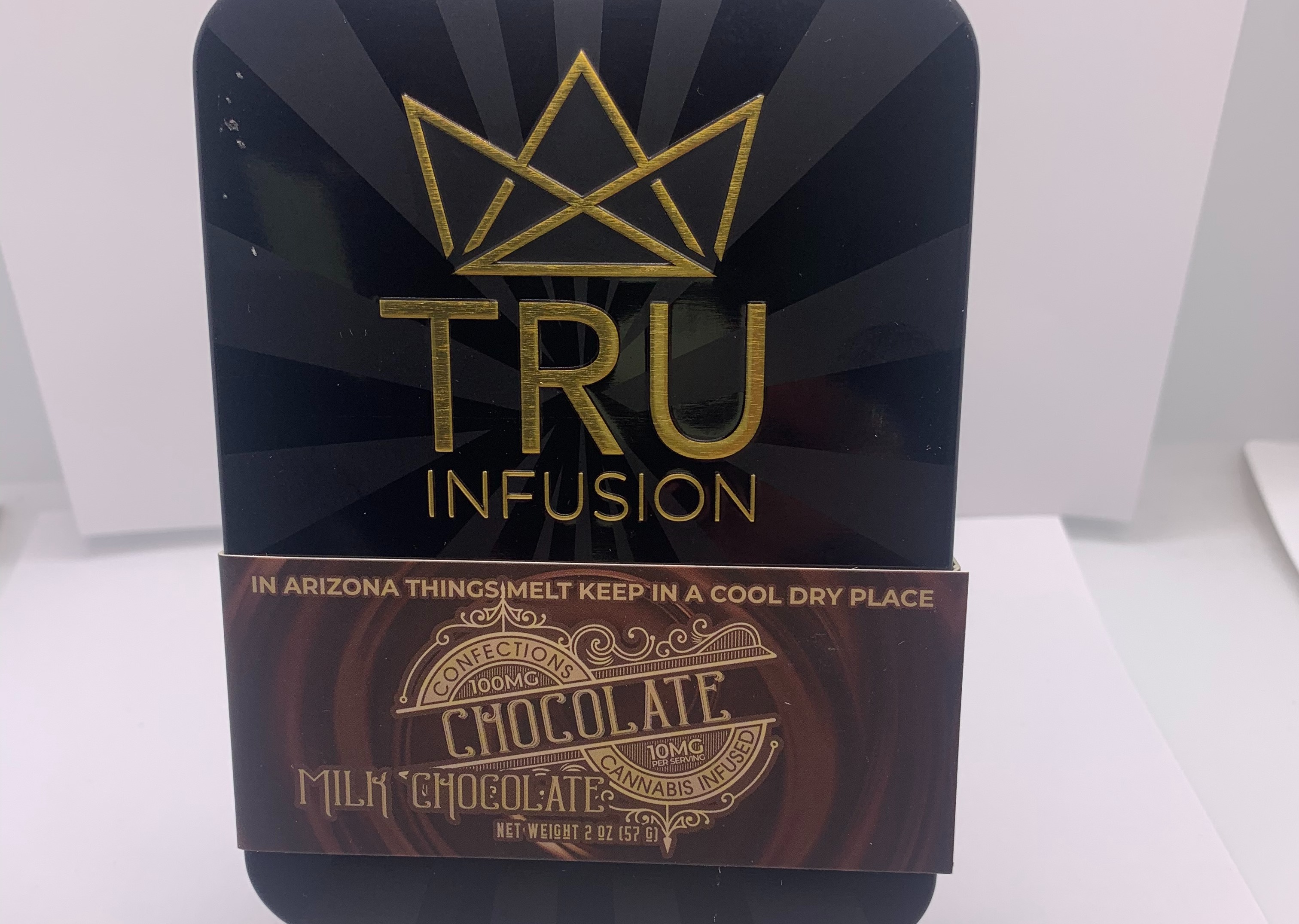 Photograph of Product: Tru Infusion Milk Chocolate Bites 100mg
