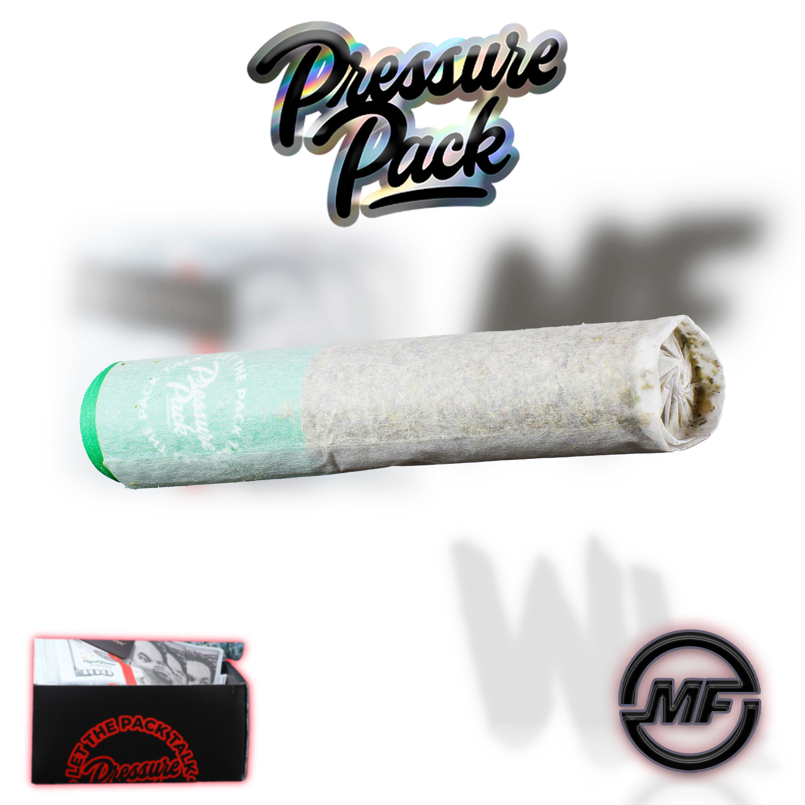 Photograph of product: Pressure Pack X Payroll Giovanni | 4-1 | Premium Flower Pre-Roll | 1g