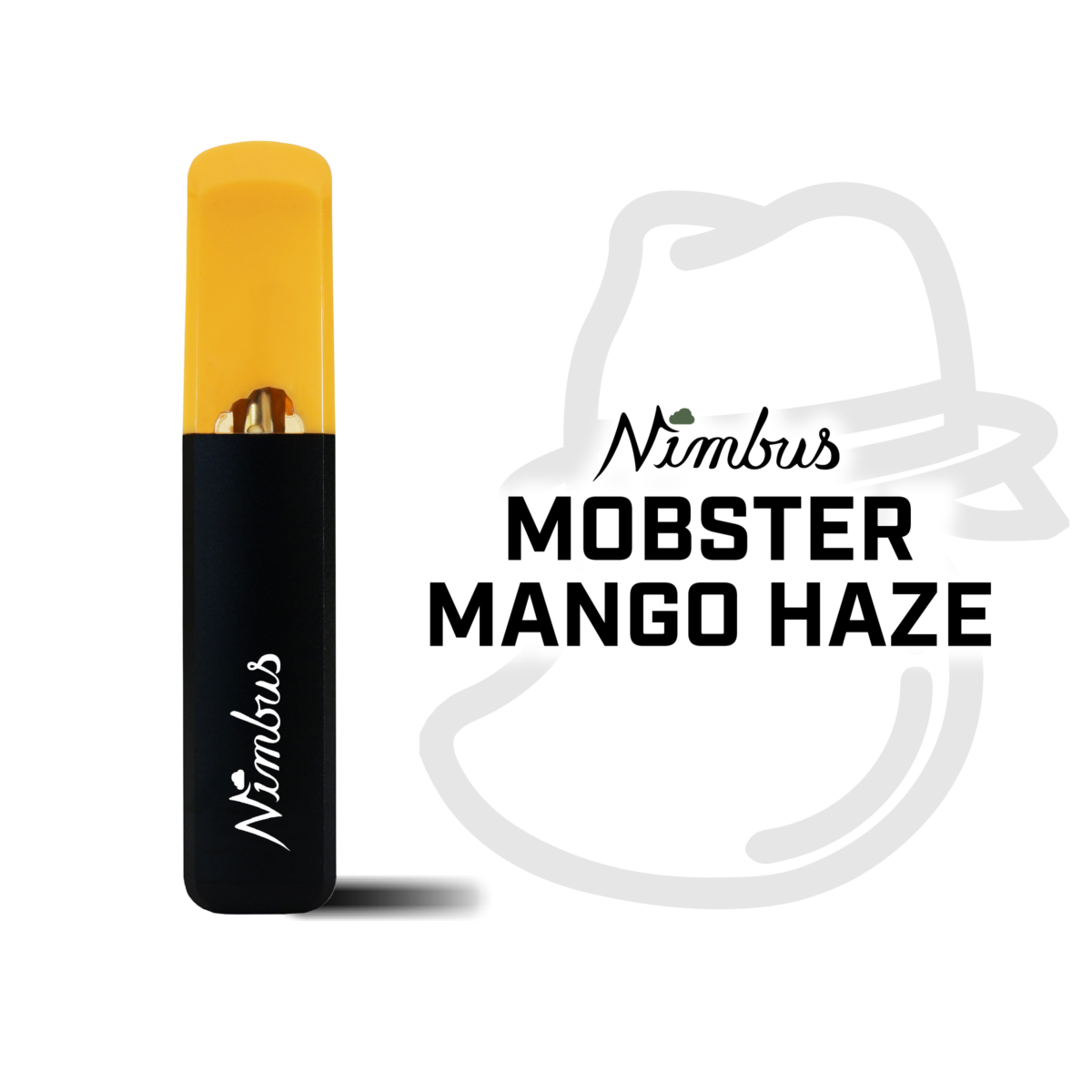 Photograph of product: Nimbus | Mobster Mango Haze (H) Disposable Distillate Vape