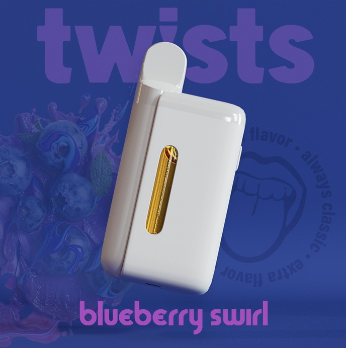 Photograph of Product: Blueberry Swirl Disposable Vape