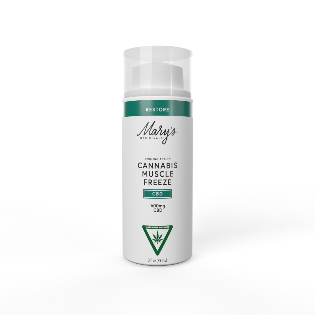 Photograph of product: MARY'S MEDICINALS - OUID! MUSCLE FREEZE - 600MG CBD