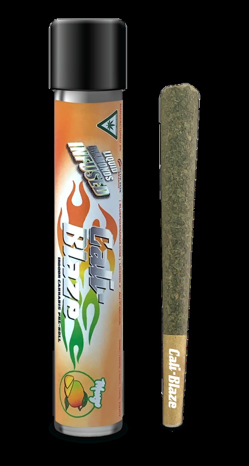 Photograph of product: CALI-BLAZE MANGO 1.2G LIQUID DIAMONDS