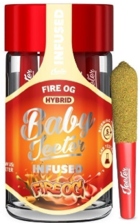 Photograph of instaPanelPhoto: Fire OG [H] - Infused Baby Prerolls 5PK