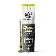 Photograph of product: West Coast Cure Lemon Twist Top Shelf Joint 1g