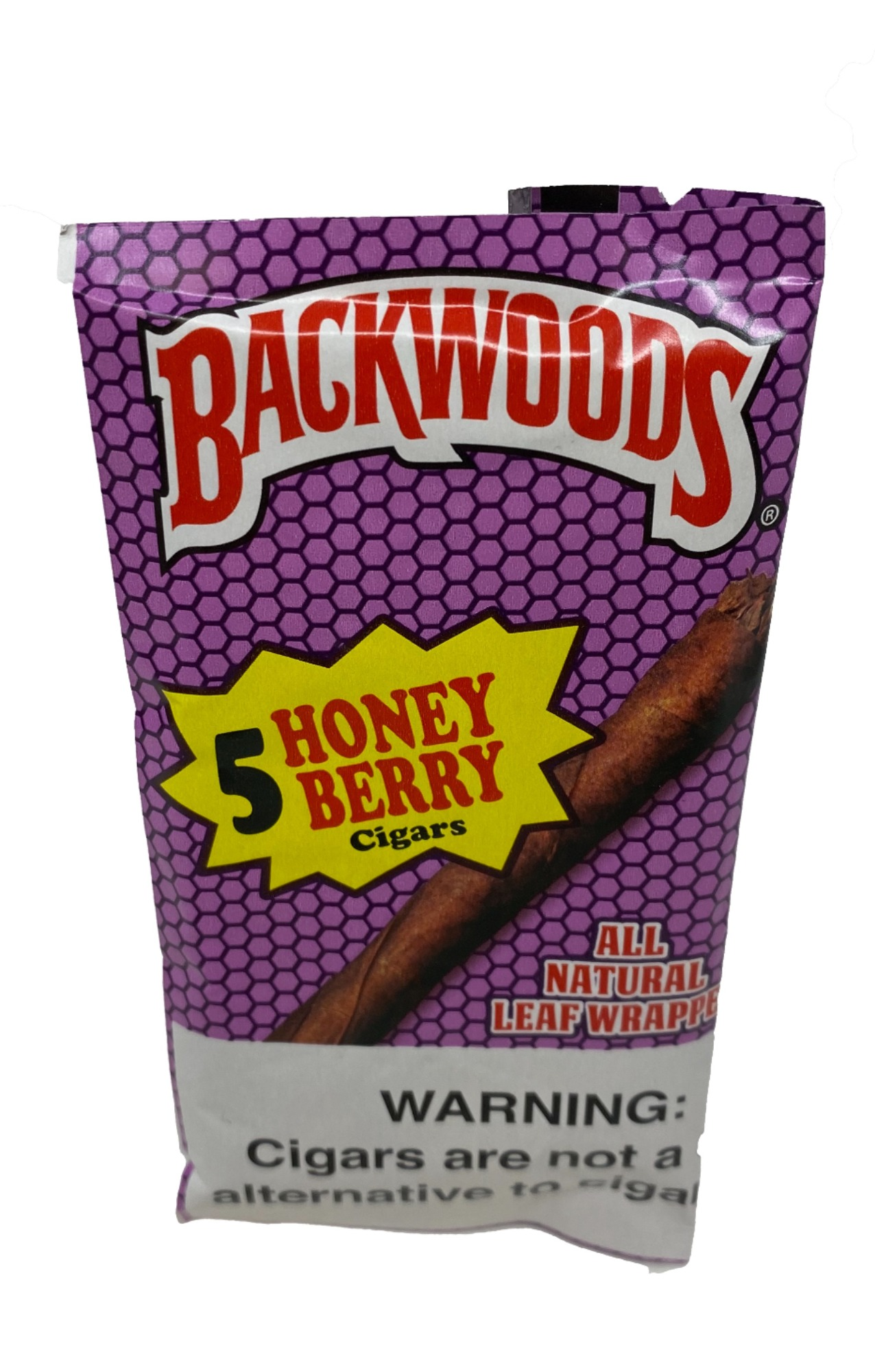 Photograph of product: Backwoods Honey Berry Cigar 5-Pack