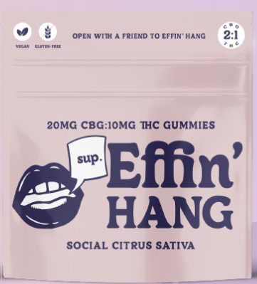 Photograph of product: Effin' | Social Citrus | 20pk | 2:1