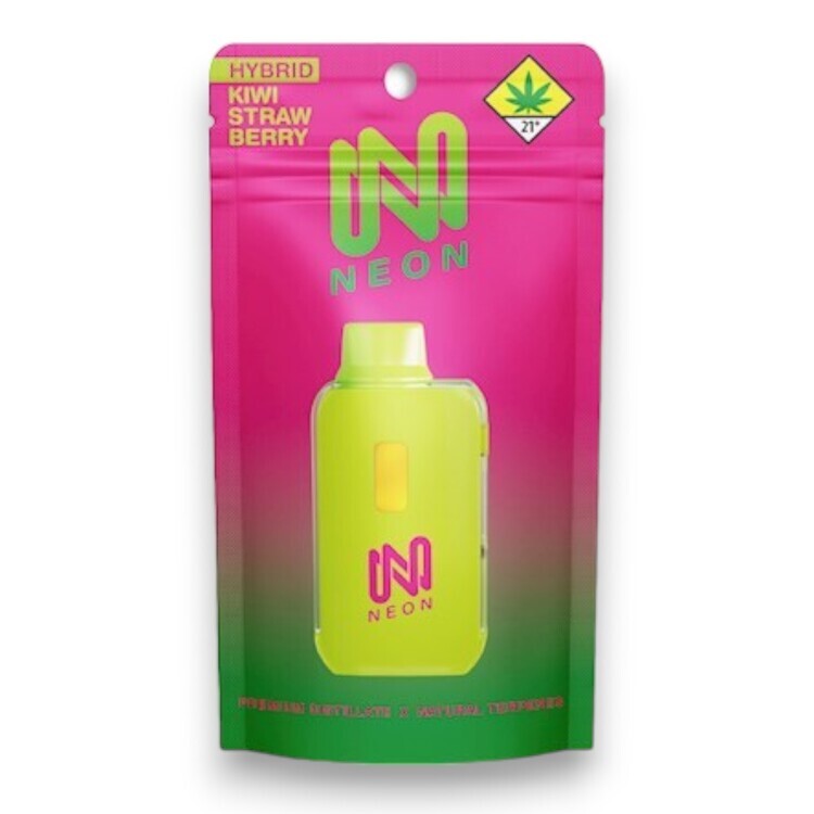 Photograph of product: Neon: Kiwi Strawberry - Disposable Cartridge