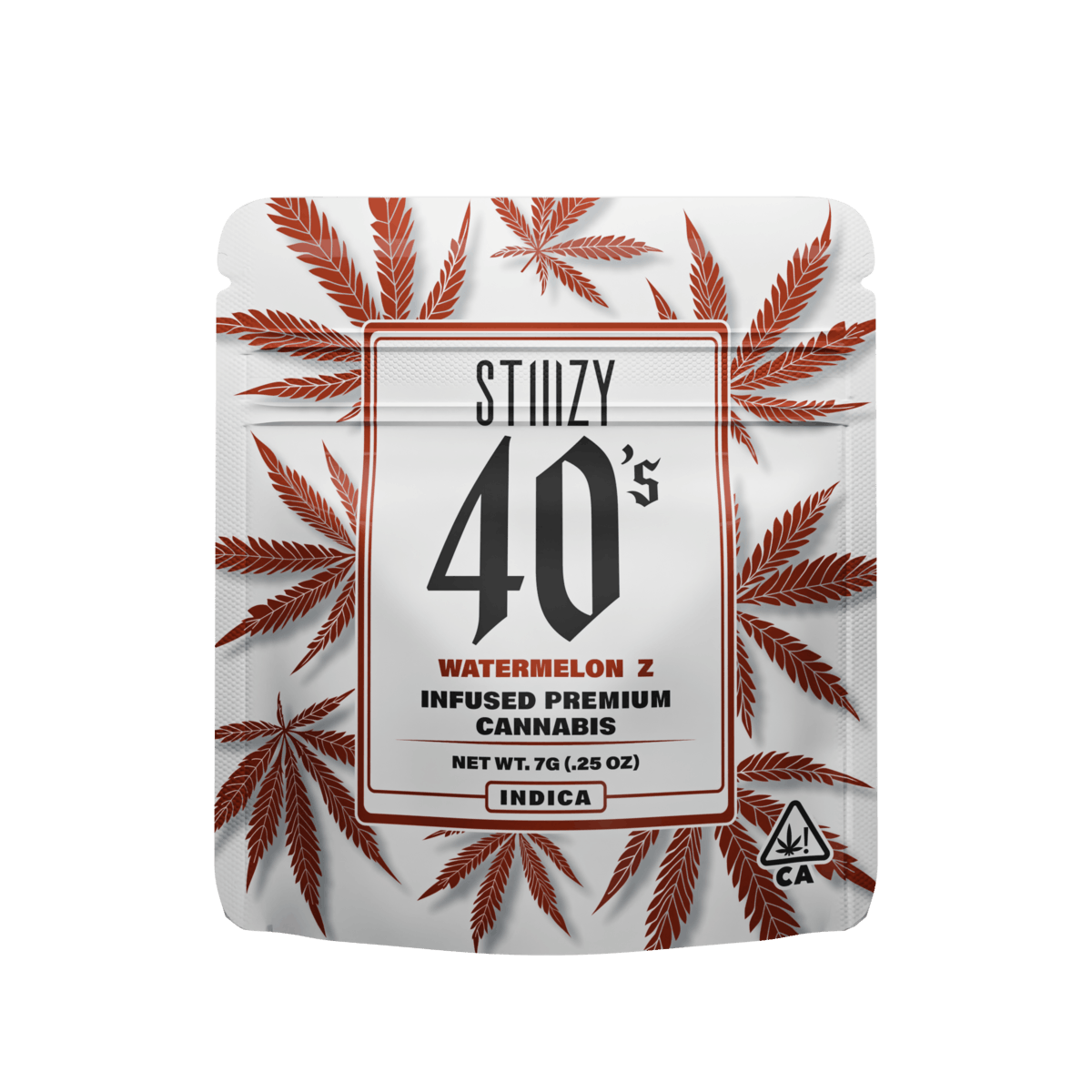 Photograph of product: 1/4 oz Watermelon Z (Indica) 40's Infused Flower $49