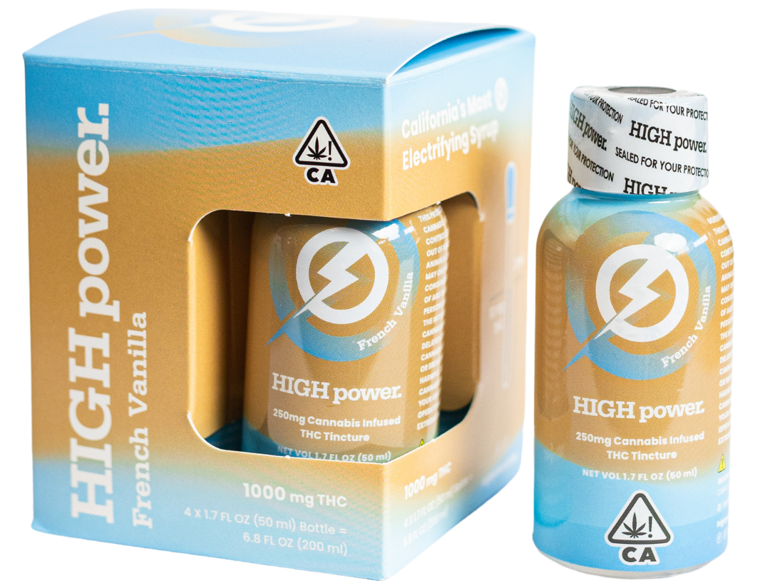 Photograph of product: FRENCH VANILLA SYRUP 4 PACK | 1000MG