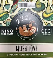 Photograph of product: ZZZ's | King Size Slim "Mush Love" Papers