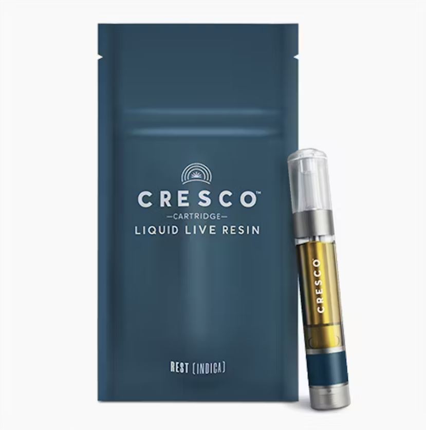 Photograph of product: Cresco - Live Resin - 1g - LA Kush Cake X Candy Rain