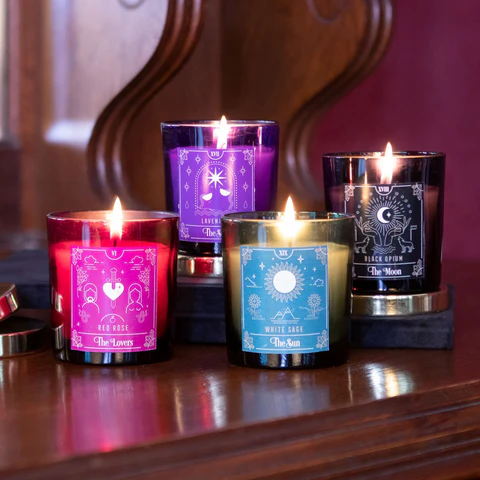 Photograph of Product: Tarot Tokes Candle