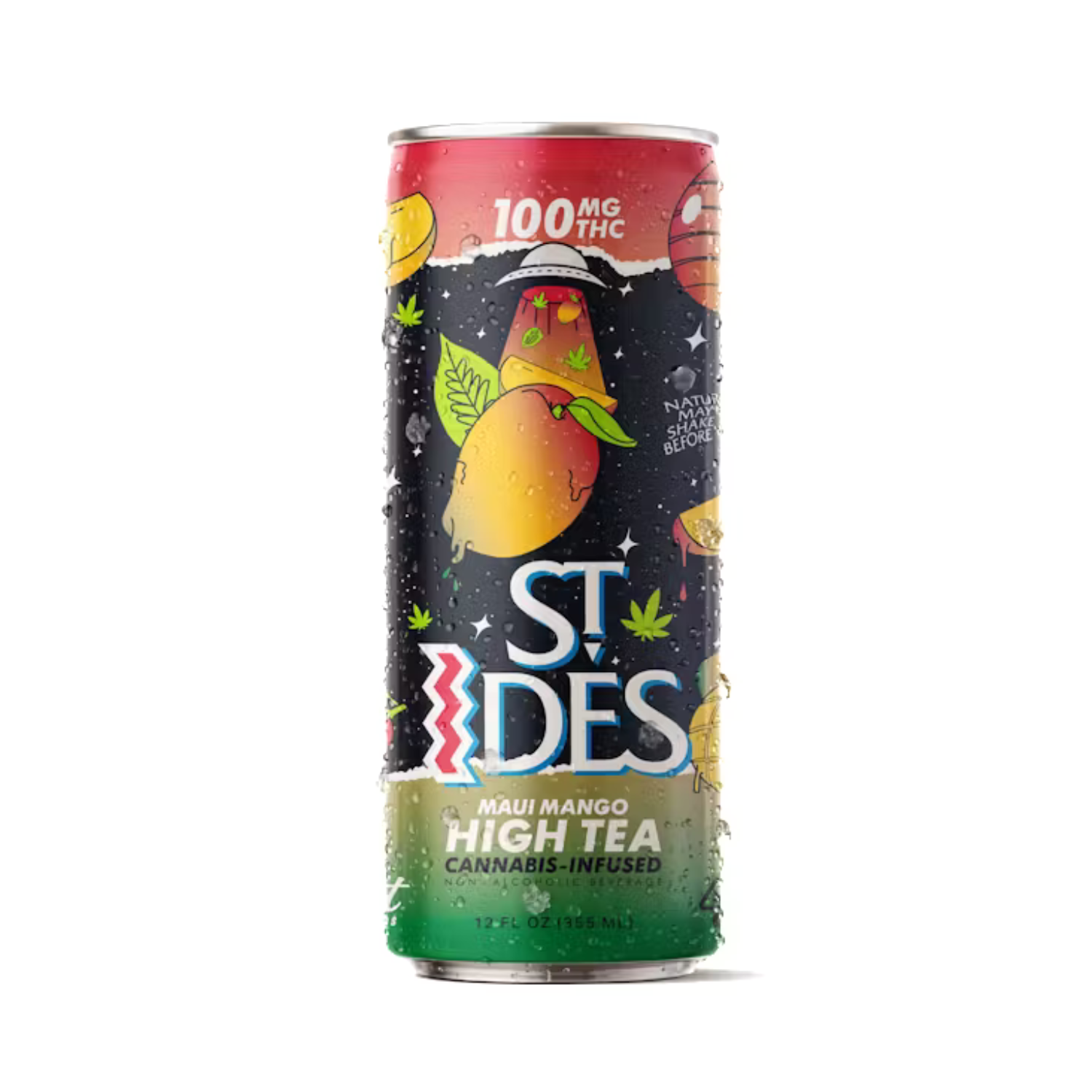 Photograph of product: ST. IDES HIGH TEA BEVERAGE - MAUI MANGO 100MG (1CT)