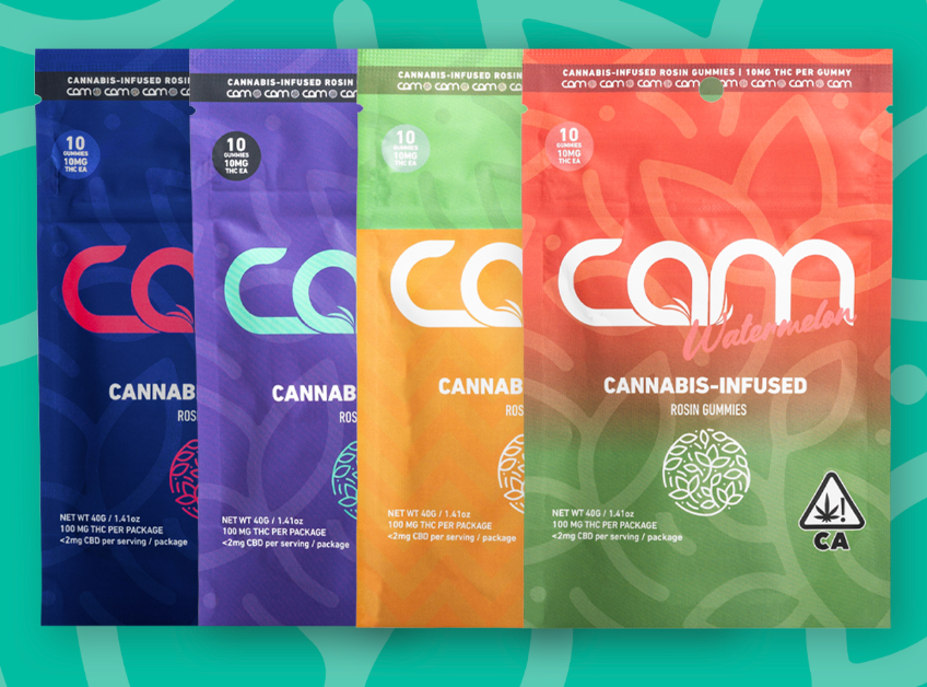 Photograph of product: CAM Chili Mango Rosin Gummies 100mg