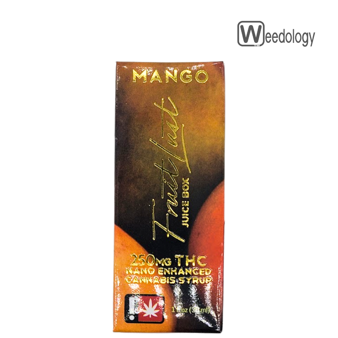 Photograph of product: Fruit Lust 1oz MANGO Oui'd Syrup