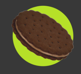 Photograph of product: Baked Goods | HIJNX | Whoopie Hi Cookie [1pk]