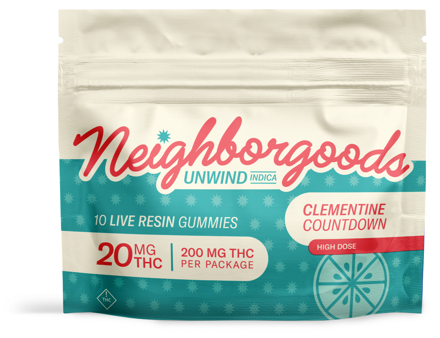 Photograph of product: Clementine Countdown | Live Resin Gummies | [208.35mg]