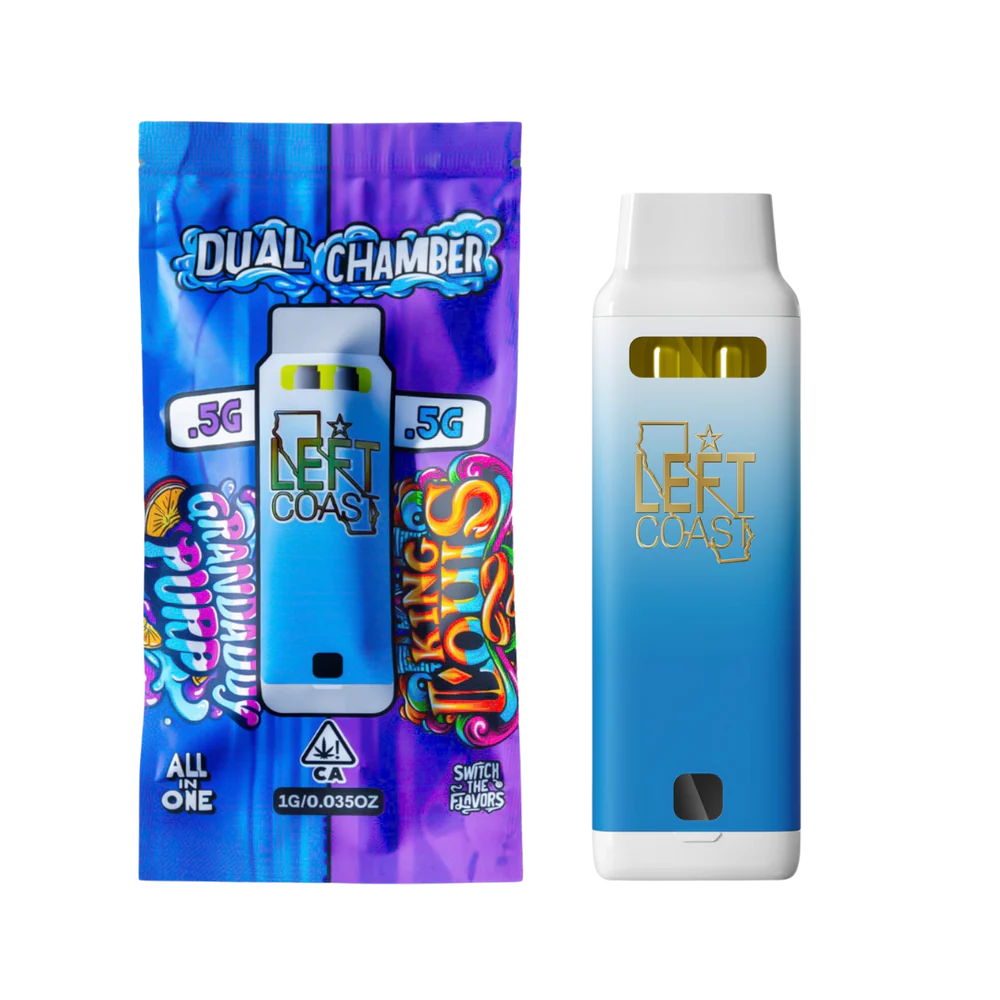 Photograph of product: Grandaddy Purp/King Louis | Dual Chamber Disposable