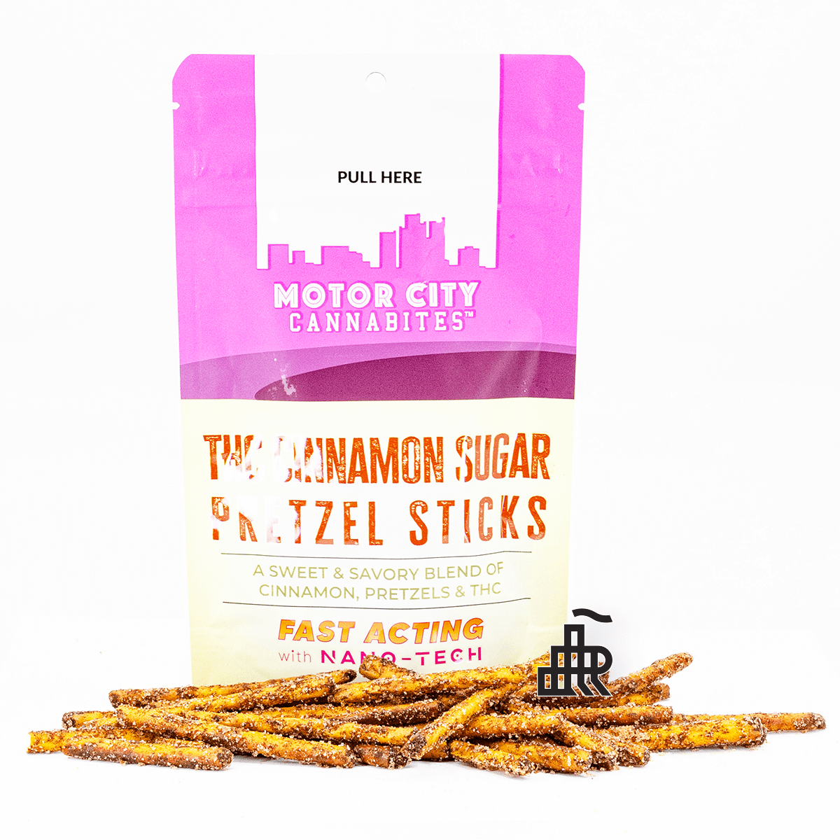 Photograph of product: Cinnamon Sugar Pretzels | Fast Acting