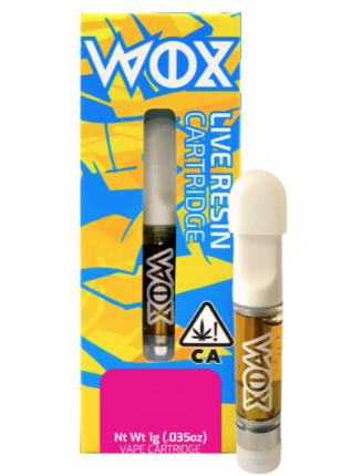 Photograph of product: BLUE QUEEN 1G LIVE RESIN CARTRIDGE