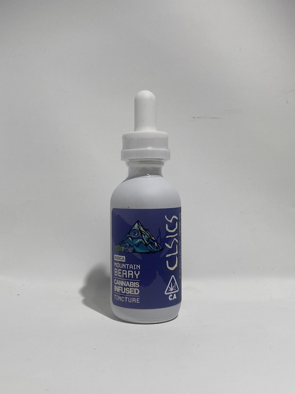 Photograph of product: CLSICS | Mountain Berry Live Rosin Tincture | 1000mg
