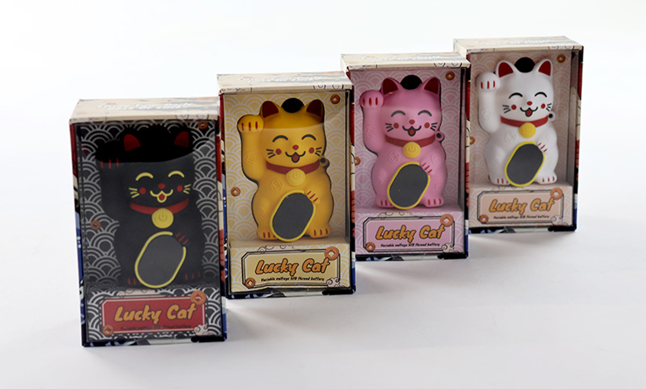 Photograph of product: 510 Thread Lucky Cat Battery | Device | Assorted Colors