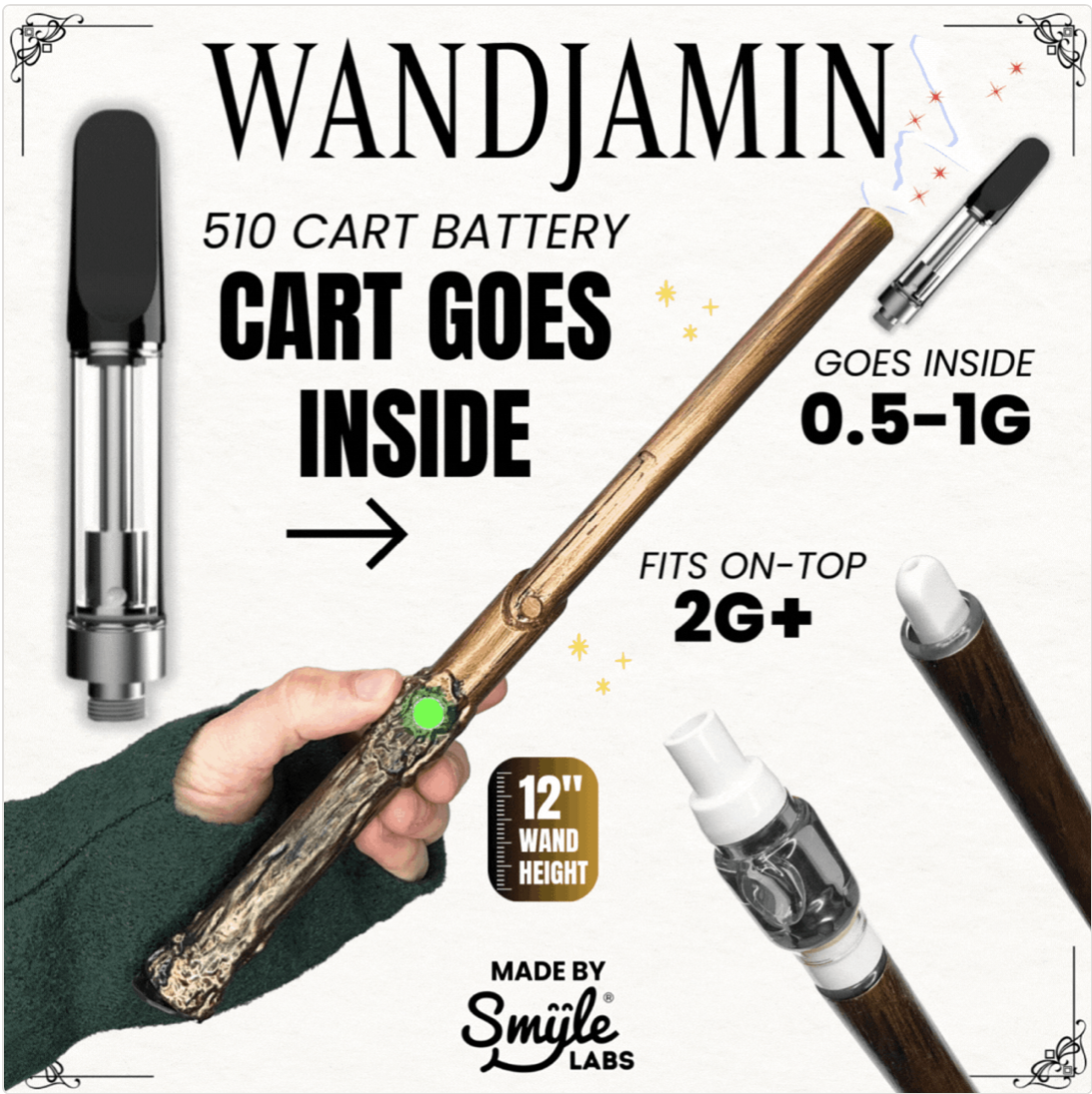 Photograph of product: WANDJAMIN BROWN 51O THREAD BATTERY