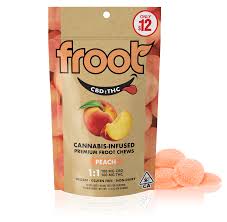 Photograph of product: PEACH GUMMIES - 1:1 (10PK)