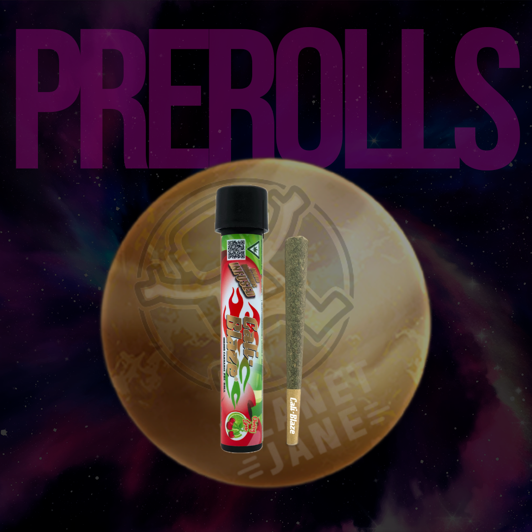 Photograph of product: Cali Blaze - 1.2g Preroll - Cherry Lime Oui'd