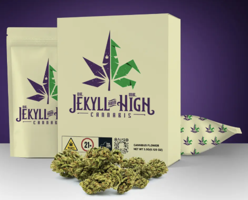 Photograph of product: Dr. Jekyll & Mr. High | Ice Cream Swirl | Flower | 3.5g
