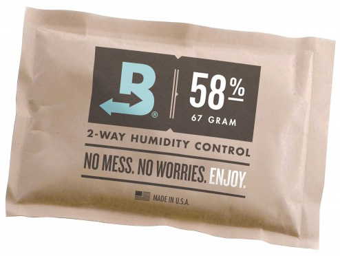 Photograph of product: Boveda 58% 1g Slim Size