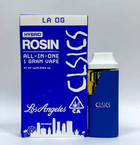 Photograph of product: CLSICS Live Rosin All In One 1g LA OG (H)