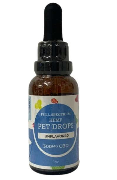 Photograph of product: Pet Drops - Full Spectrum Hemp | 300mg | Tincture | CBD