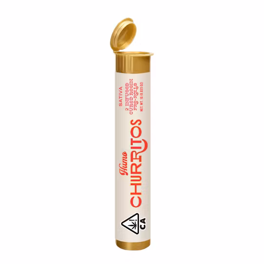 Photograph of product: Adios GMO [I] Churritos (2pk) Infused Pre-Rolls | Humo