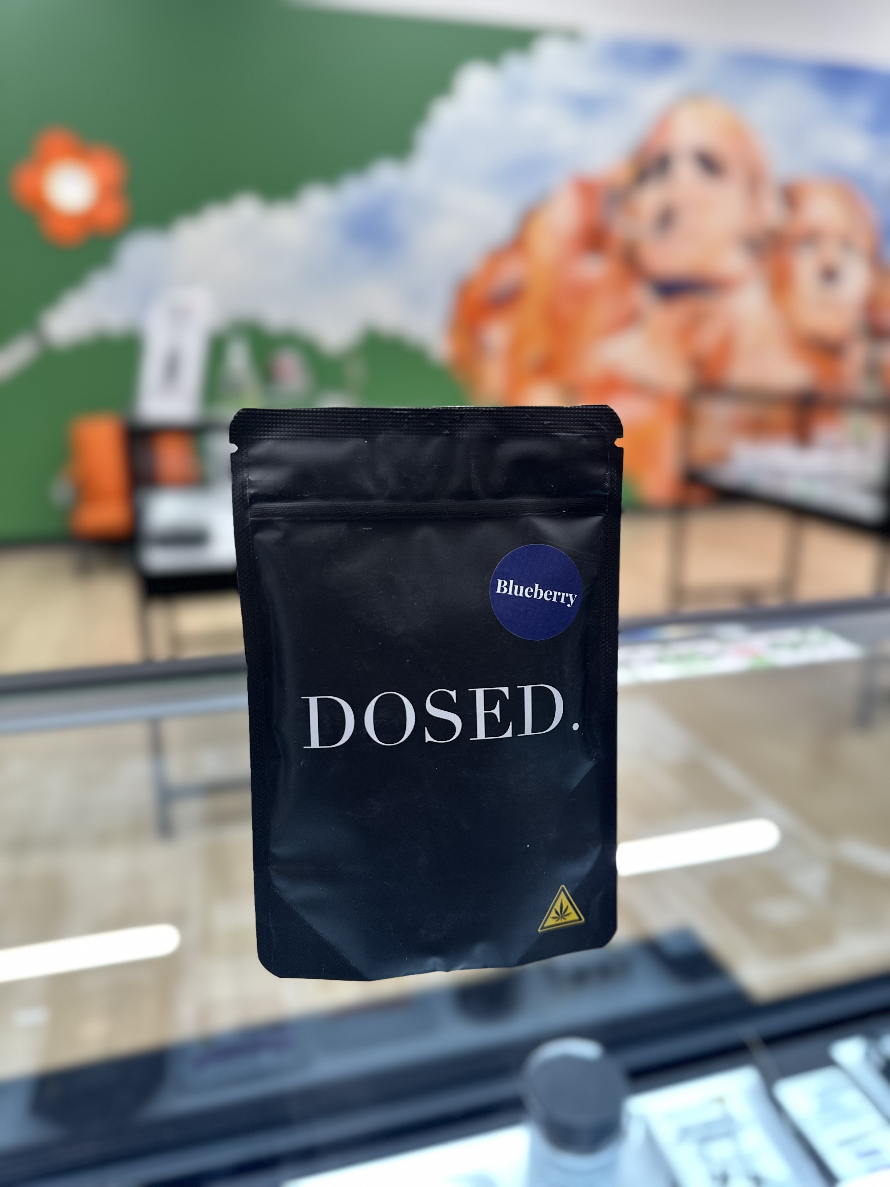 Photograph of product: BLUEBERRY Oui'd Dosed  10PK