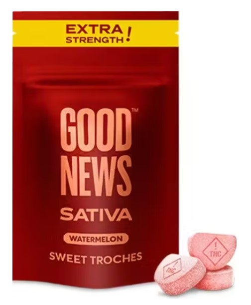 Photograph of product: Watermelon Extra Strength Troches | 50mg/20pk (1000mg)