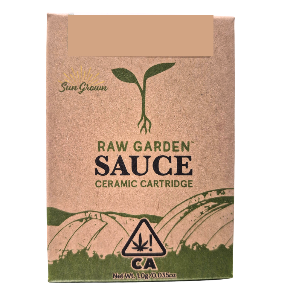 Photograph of product: Raw Garden Refined Sauce Cartridge 1g - Gravy (H)
