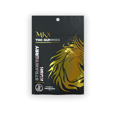 Photograph of product: Strawberry Kush - Gummies - 100mg