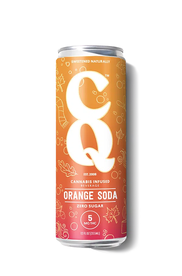 Photograph of product: CQ | Orange Soda | 5mg