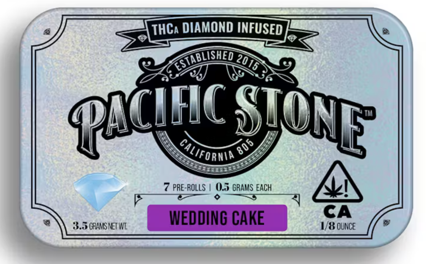 Photograph of product: Wedding Cake Diamond Infused 7 Pack