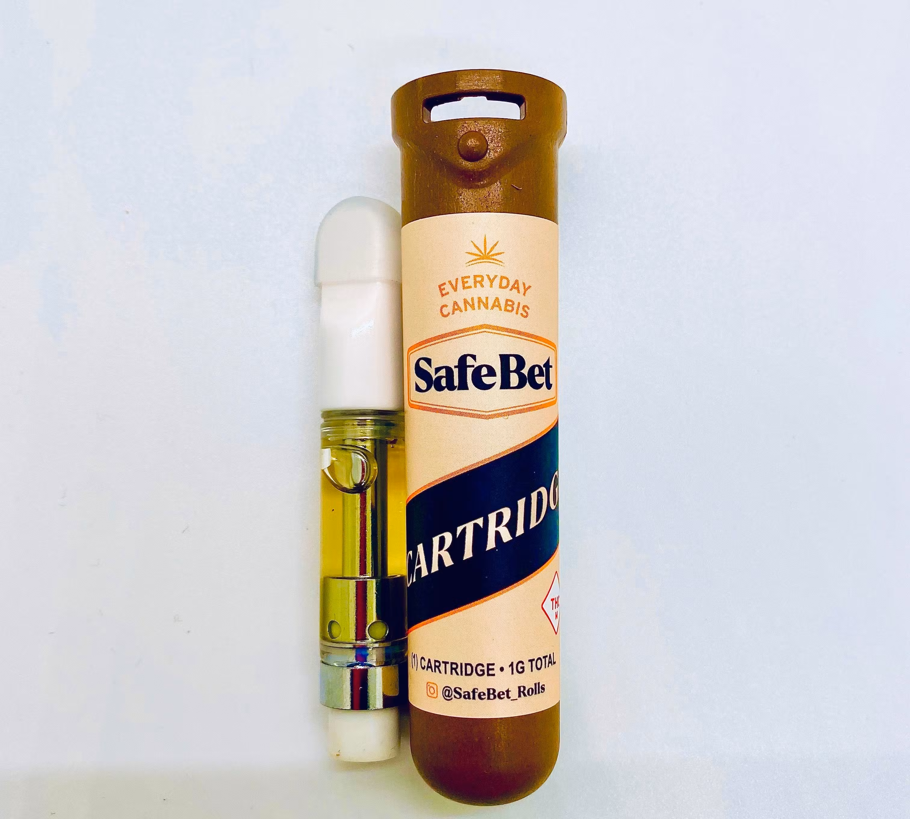 Photograph of product: Strawberry Cough | 1g | Vape | Safe-Bet