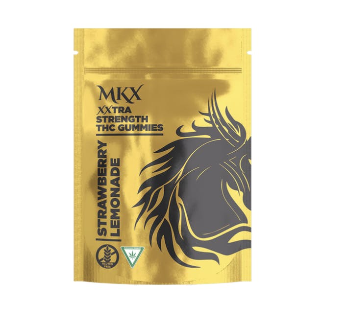 Photograph of product: MKX | Strawberry Kush | THC Gummies | 200mg